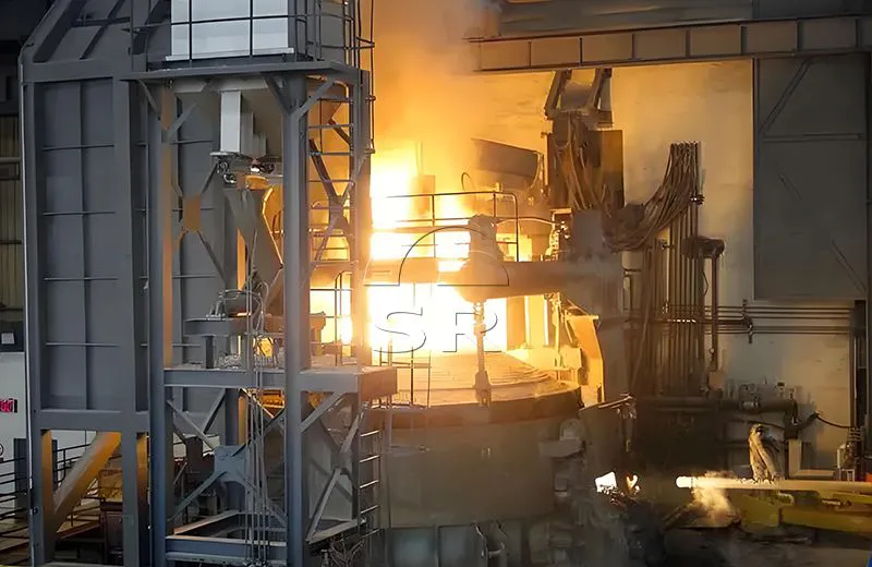 Arco elétrico de 15 toneladas Forno